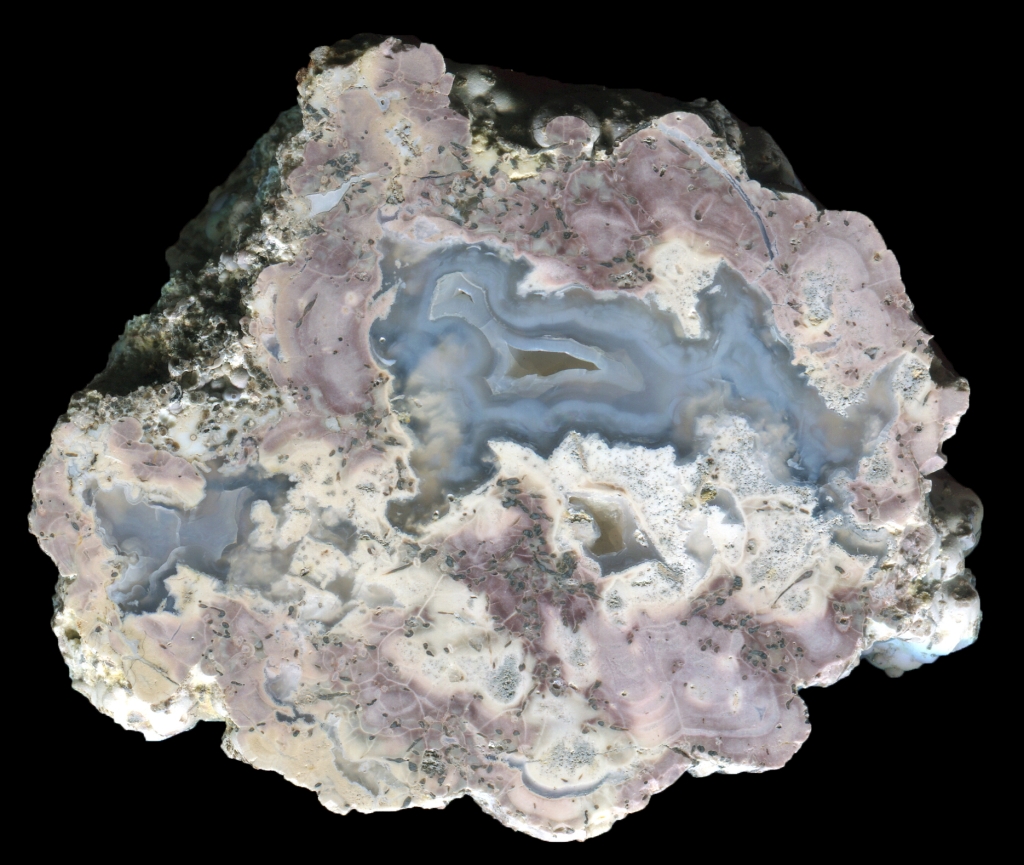 Pale Byšta Thunderegg with Delicate Agate
