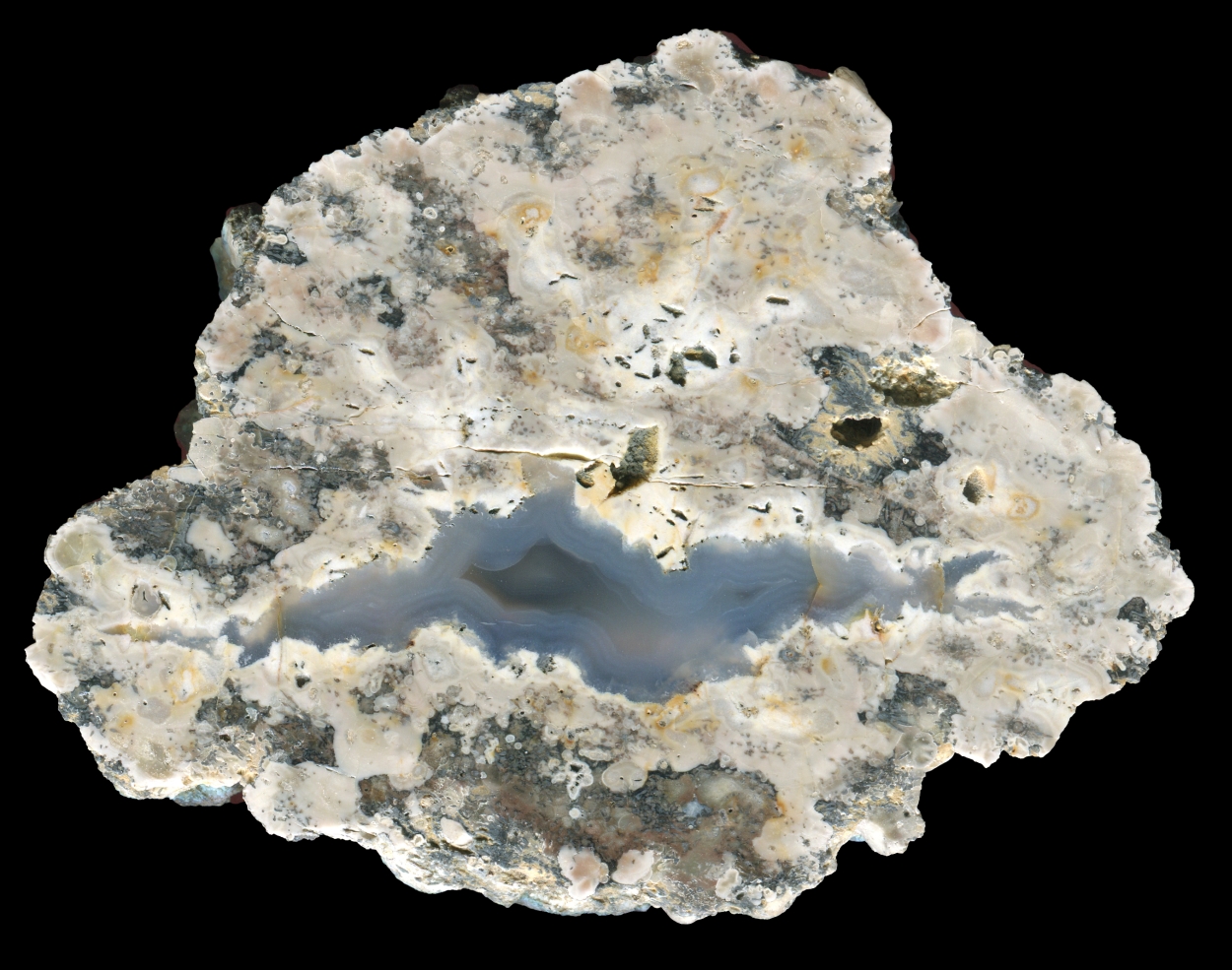 Large Pale Byšta Thunderegg with Beautiful Matrix