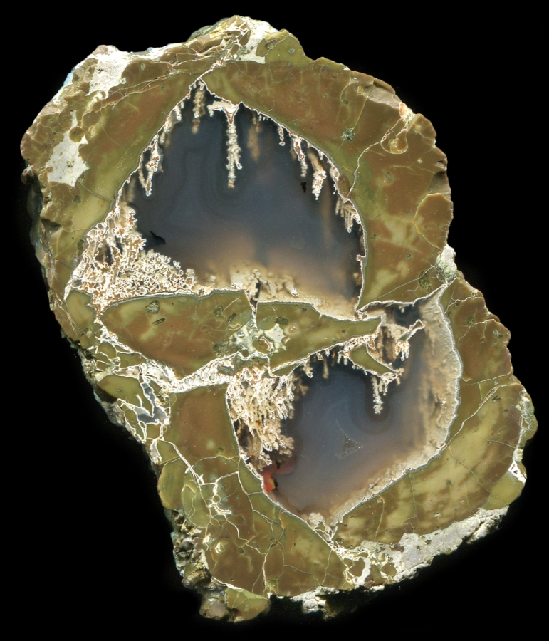 Eddy Bed Thunderegg with Box Core