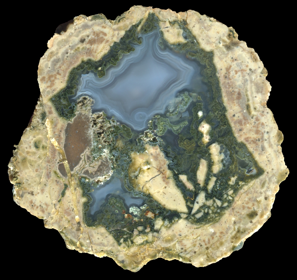 T&T Thunderegg with Green Moss
