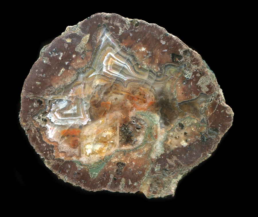 Complex Köpfchen Thunderegg with Pseudomorphs