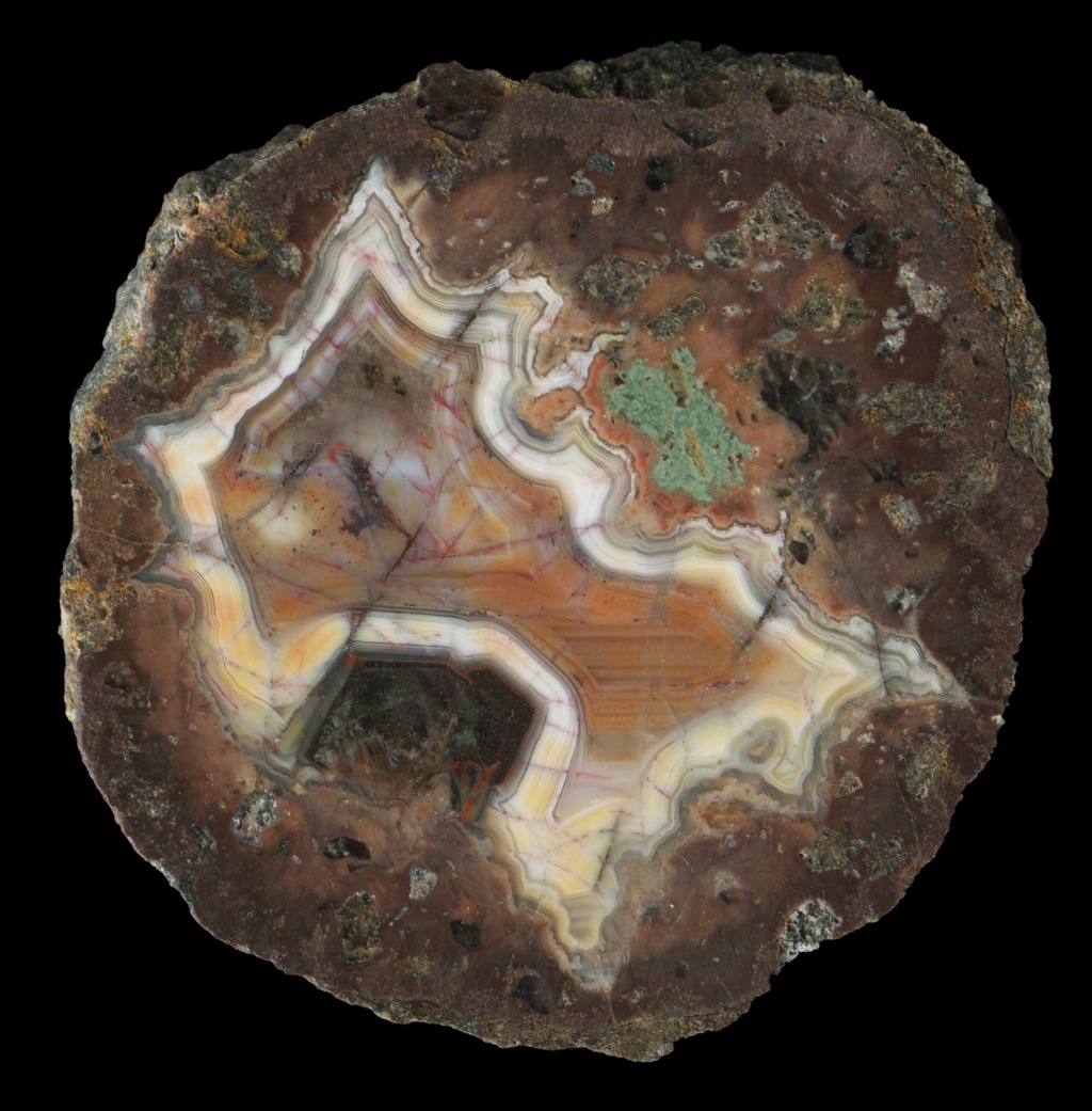 Köpfchen Thunderegg with a Core Filled with Debris