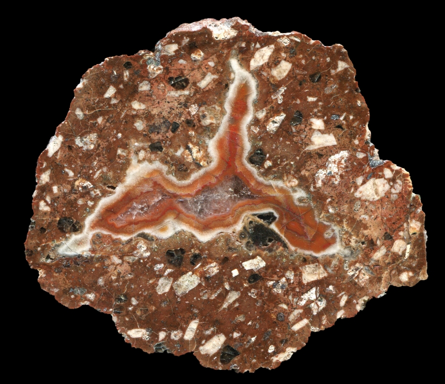 Mönchstal Thunderegg with Red and White
