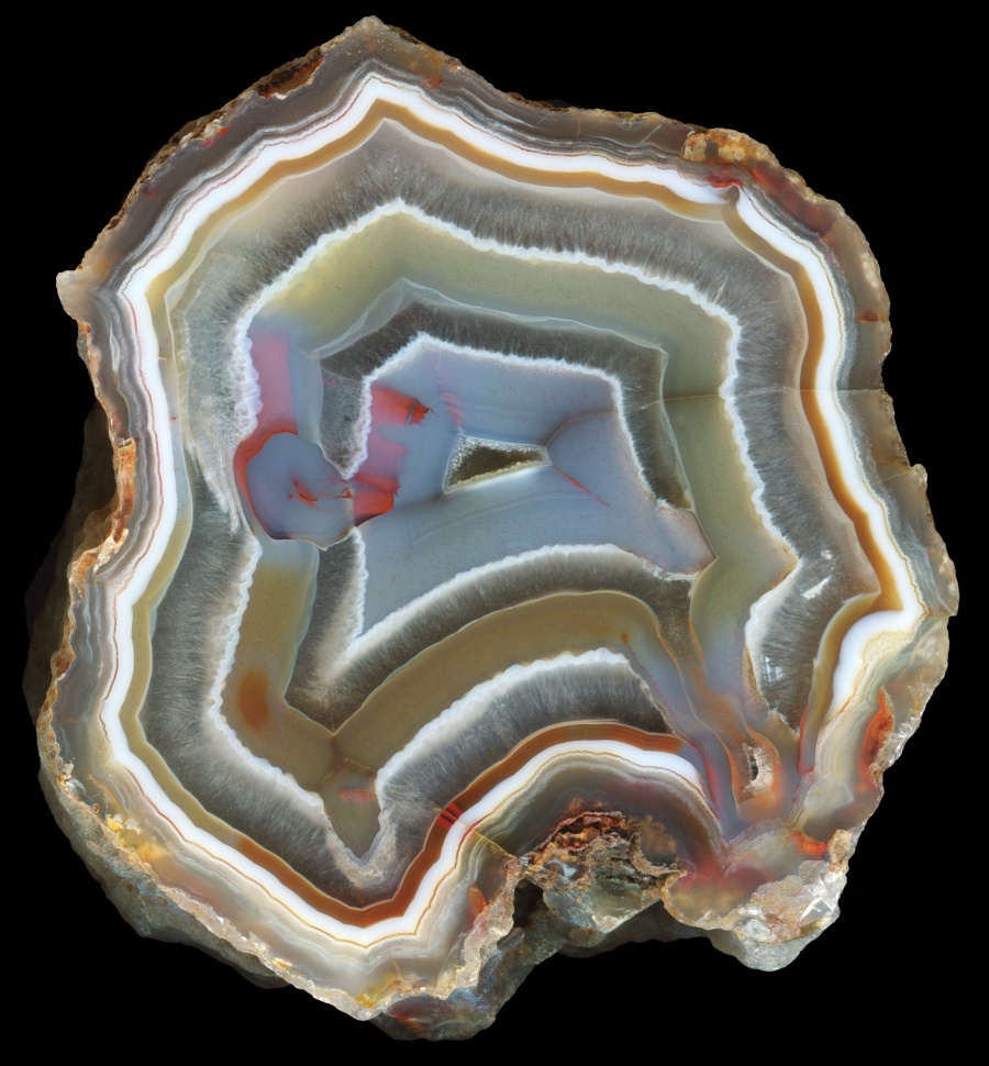 Susuz Agate with Vivid Banding